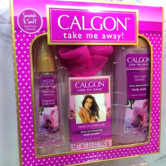 CALGON Tahitian Orchid Gift Set NWT - Picture 2 of 4